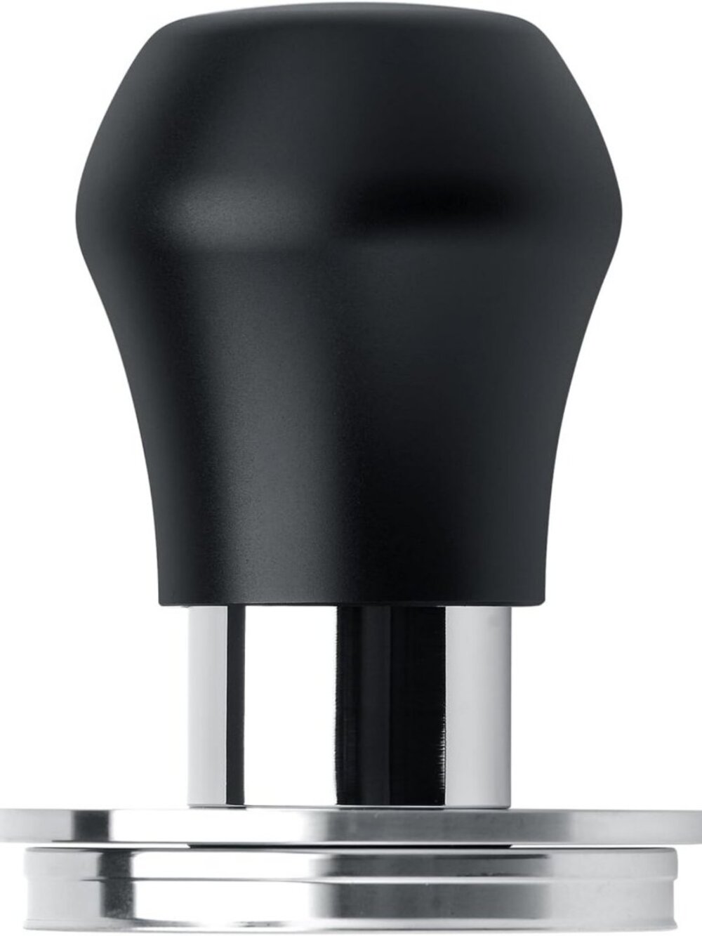 Spring-Loaded Espresso Tamper 53.3mm - Self-Leveling Stainless Steel, Click